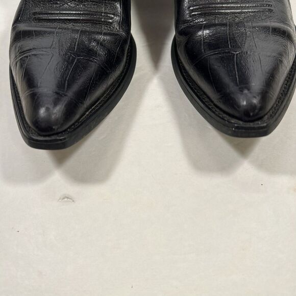 Ariat Boots Women's Style 13805 Black Leather Size 8 B Cowgirl Western Country - Picture 2 of 12